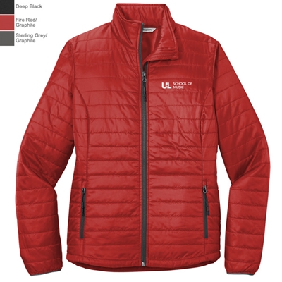 SOM118<br>Ladies Packable Puffy Jacket